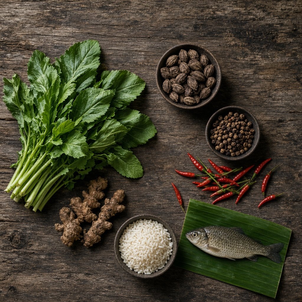 Nguyên liệu vùng cao